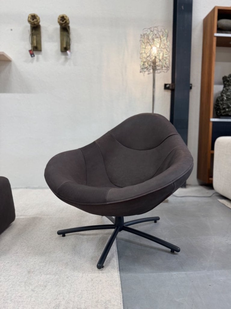 Nieuw Label van den Berg Hidde Fauteuil Dark Brown Stoel, Nieuw, Ophalen of Verzenden, Label, 75 tot 100 cm