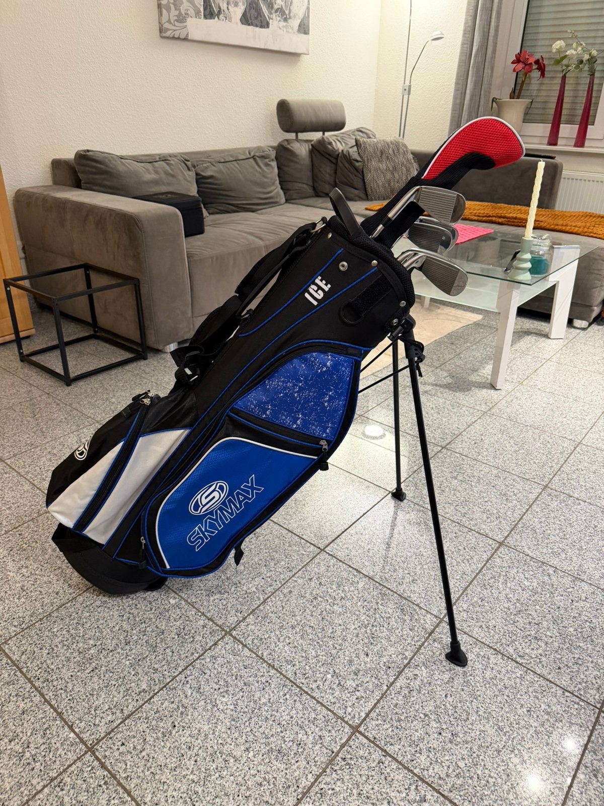 Skymax S1 Halve Set Heren Staal + Carry/Stand Bag Juni 2026!, Ophalen, Zo goed als nieuw, Set, Overige merken