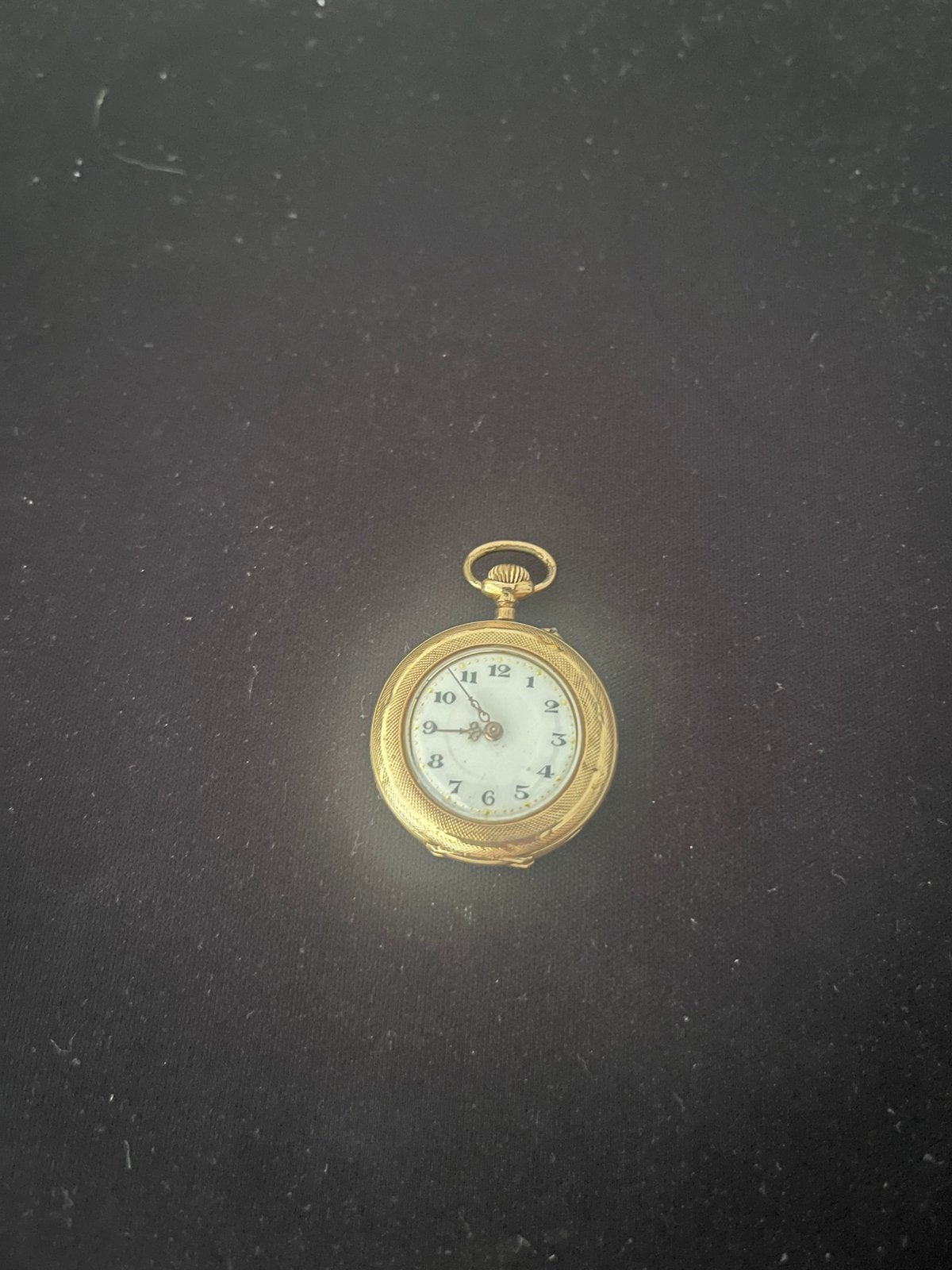 Werkende Antiek 14k gouden zakhorloge, Ophalen, Goud, Overige merken, Voor 1900