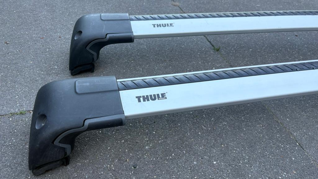 Thule WingBar Edge Dakdragers voor Volvo V60 (2024), Auto diversen, Dakdragers, Ophalen, Gebruikt