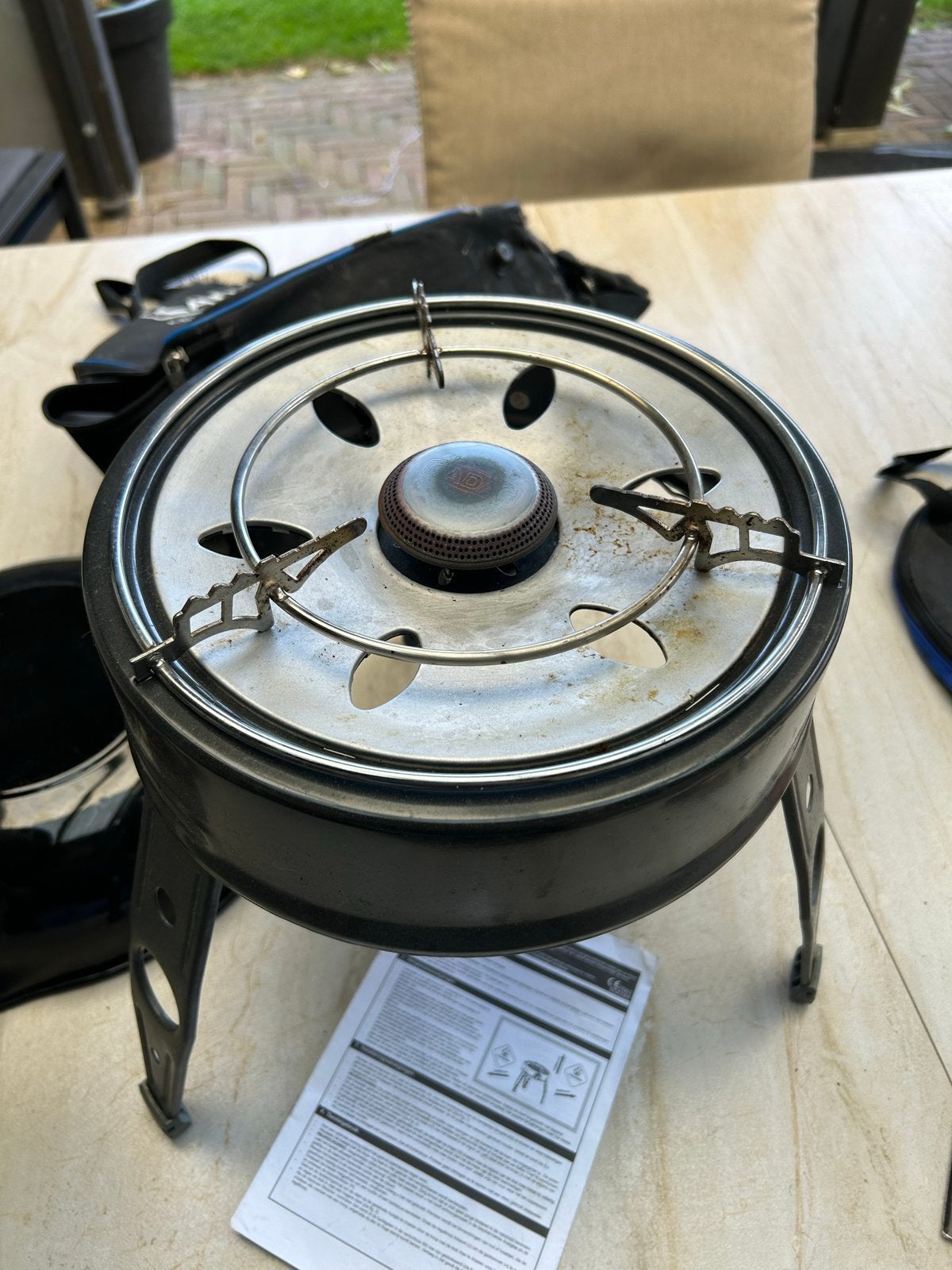 Cadac Safari Chef 6544 - Compacte Gasbarbecue/Kooktoestel, Ophalen, Zo goed als nieuw
