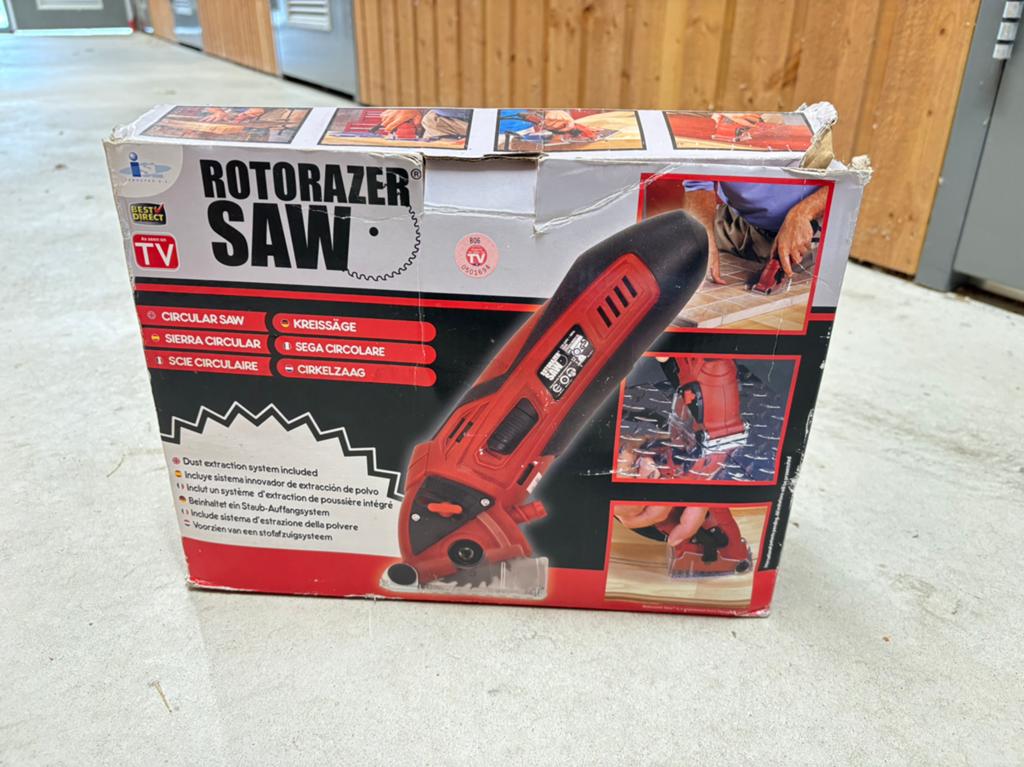 Rotorasor cirkelzaag, Ophalen of Verzenden, Zo goed als nieuw