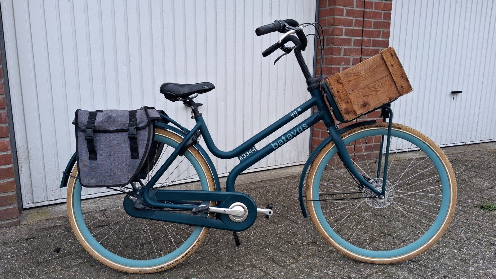 Batavus Quip transportfiets, Ophalen, Gebruikt, 47 tot 50 cm, Versnellingen
