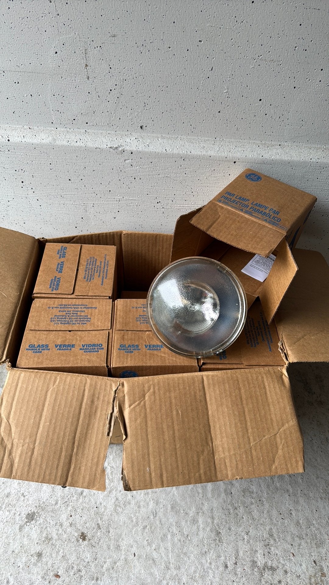 12x GE 300W par 56, Ophalen of Verzenden, Nieuw, Licht