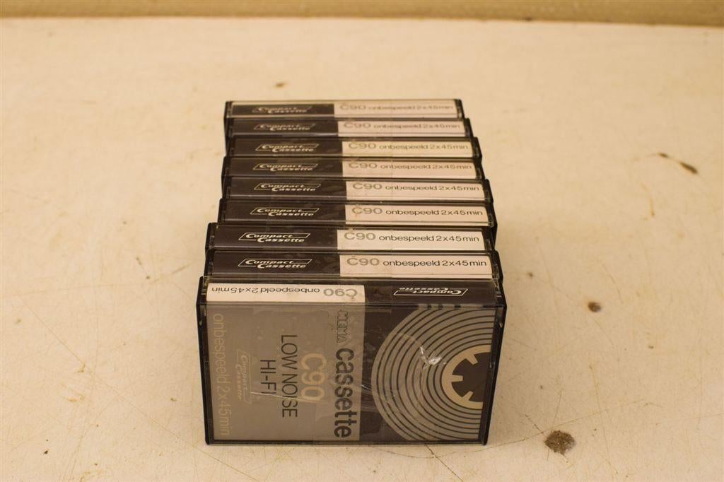 9 stuks hema cassettebandjes 45085, Ophalen of Verzenden, Gebruikt, Overige genres, 1 bandje