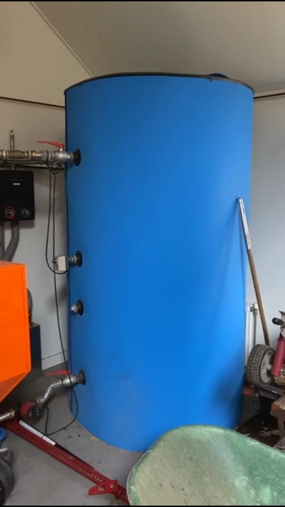 Pellet/hout kachel 60KW voor cv-installatie, Ophalen, 30 tot 80 cm, Kachel, Minder dan 60 cm