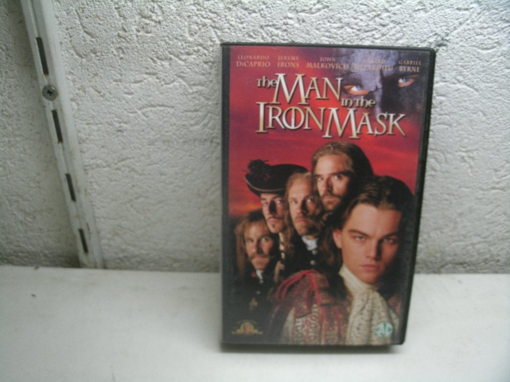 vhs 244b the man in the iron mask, Alle leeftijden, Ophalen of Verzenden, Zo goed als nieuw, Actie en Avontuur