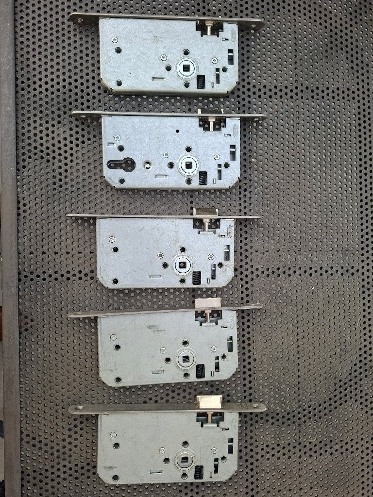 Deur sloten, RVS voorplaat, NEMEF ASSA ABLOY, Ophalen of Verzenden, Nieuw, Rvs, Slot