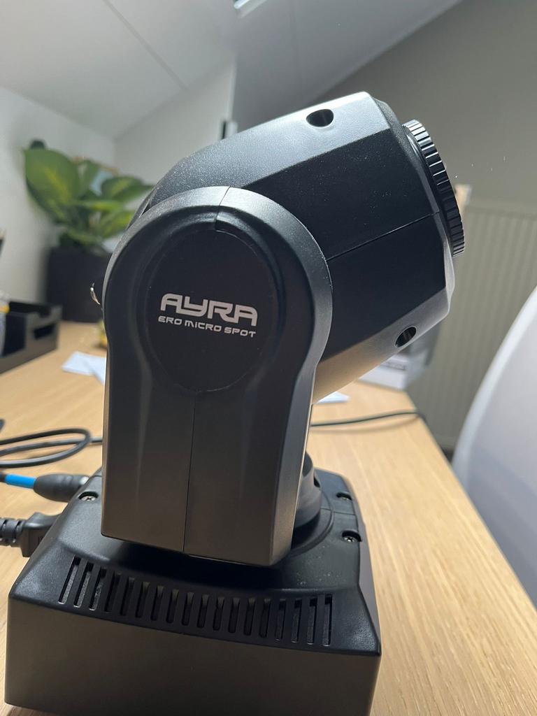 Ayra Ero Micro Spot LED Movinghead, Muziek en Instrumenten, Ophalen of Verzenden, Zo goed als nieuw, Licht, Geluidgestuurd