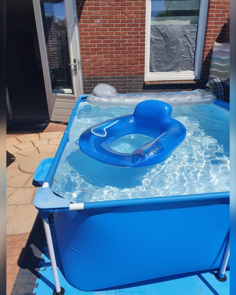 Zwembad Bestway 300 x 201 x 66 cm, Ophalen, Gebruikt, Opzetzwembad, 200 tot 400 cm