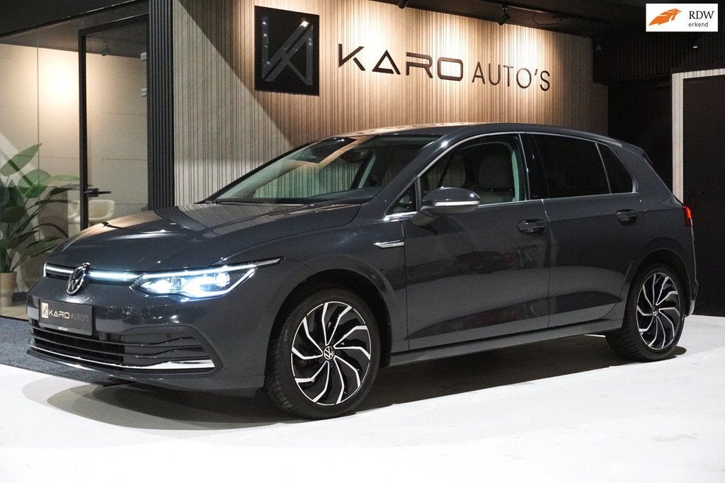 Volkswagen Golf 2.0 TDI Style DSG IQ Led Carplay ACC Sfeervl, Auto's, Gebruikt, Euro 6, 4 cilinders, 150 pk
