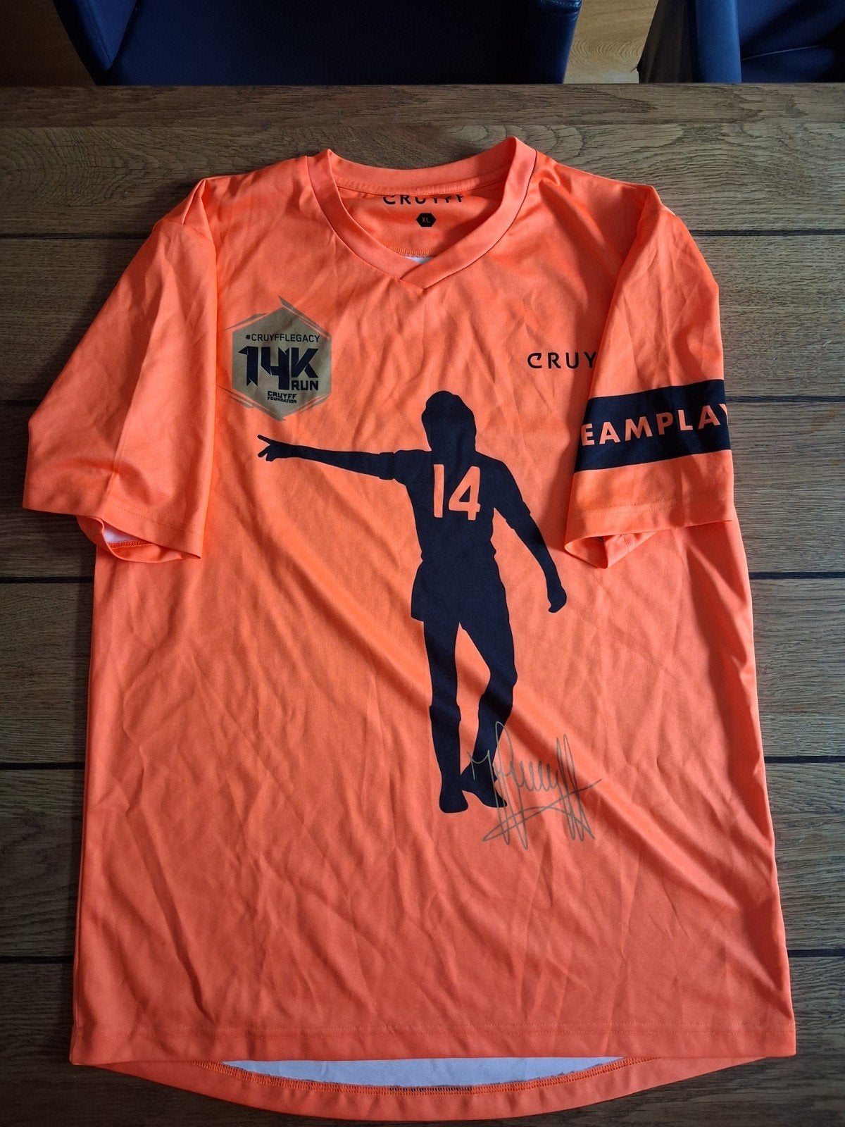 Cruyff T-shirt Oranje Nederlands Elftal xl shirt, Kleding | Heren, Cruyff, Maat 48/50 (M), Oranje, Ophalen of Verzenden