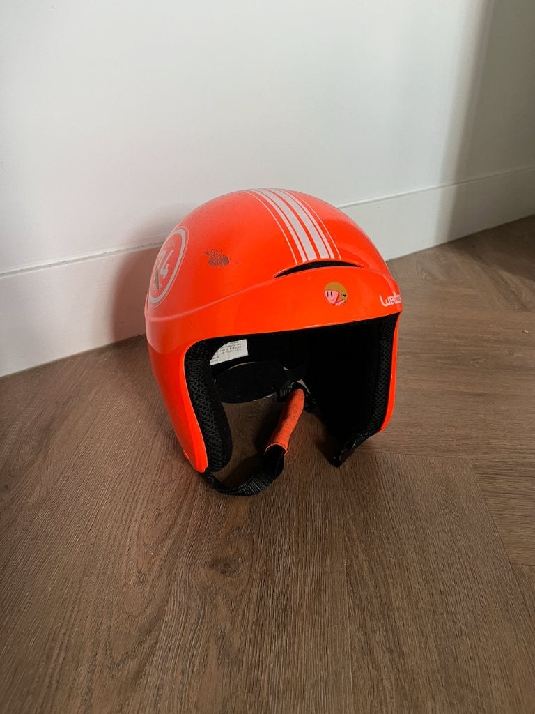Kinder skihelm Wedze, Gebruikt, Overige typen, Minder dan 100 cm, Ophalen