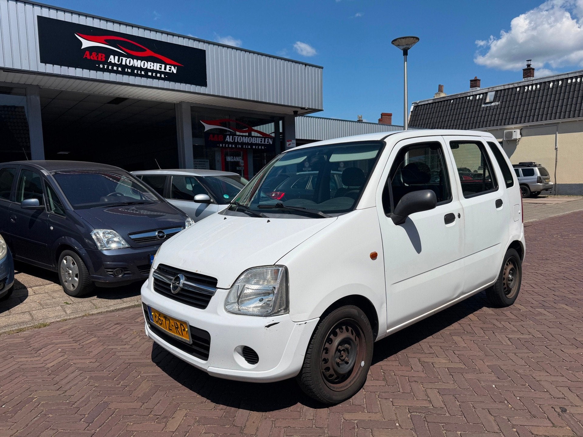 Opel Agila 1.2-16V Essentia, Auto's, Opel, Bedrijf, Te koop, Agila, ABS, Elektrische buitenspiegels, Startonderbreker, Benzine