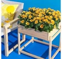 Plantentafeltje IKEA PRIMÄRSKOG, Tuin en Terras, Bloembakken en Plantenbakken, Ophalen, Minder dan 60 cm, Vierkant, Nieuw