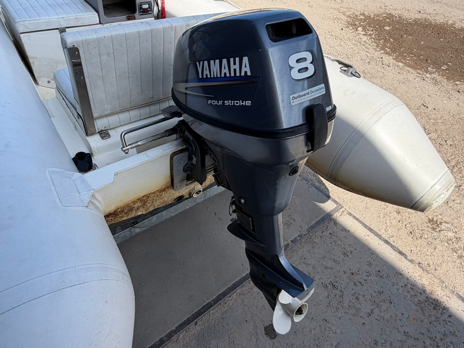 Yamaha 8 PK 4Takt Kortstaart met Afstandsbediening, Gebruikt, Ophalen of Verzenden, Met afstandsbediening, 5 tot 10 pk