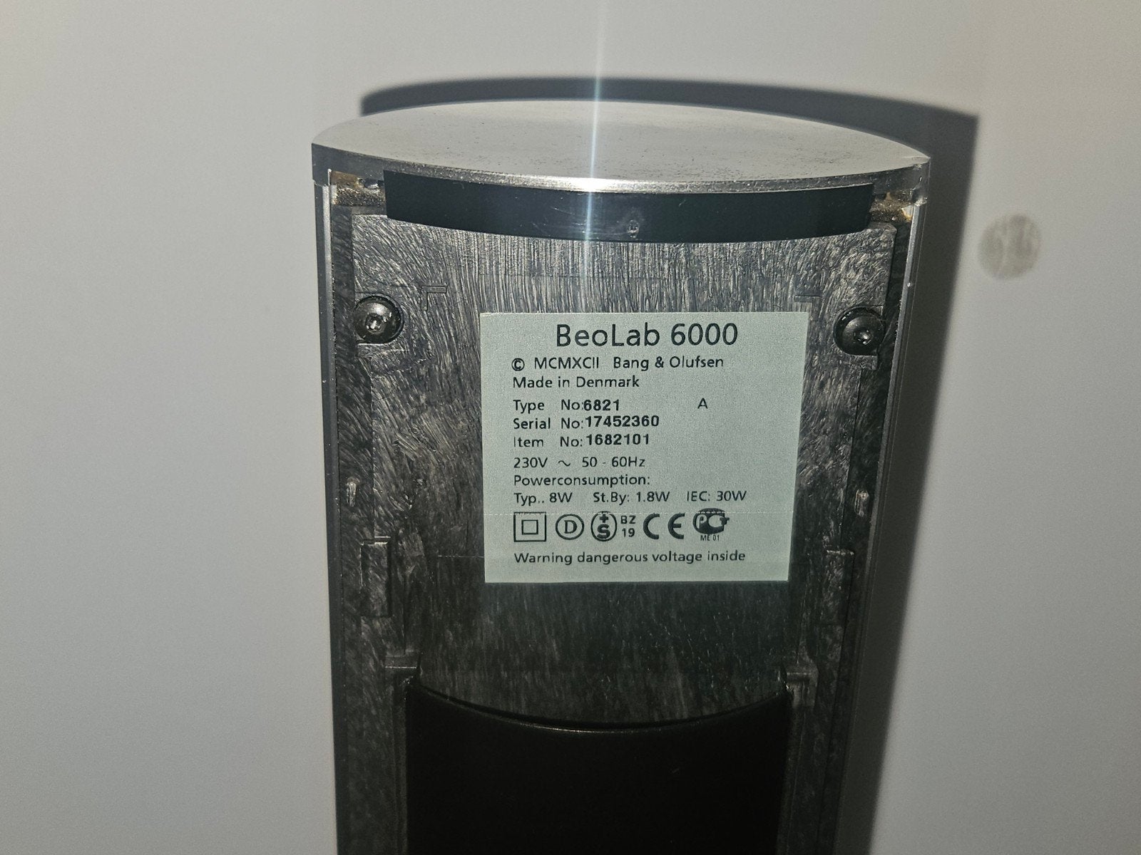 Bang & Olufsen BeoLab 6000 Luidsprekers - Nette Staat, Vloerstaande luidspreker, Gebruikt, Ophalen of Verzenden, 60 tot 120 watt