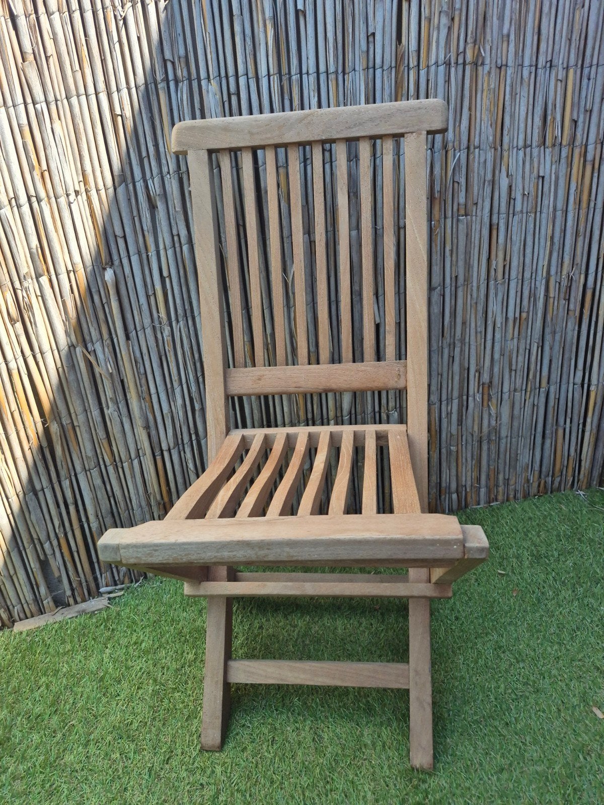 teakhouten kinderstoel.Tombo teak Brouwershaven, Ophalen, Teakhout