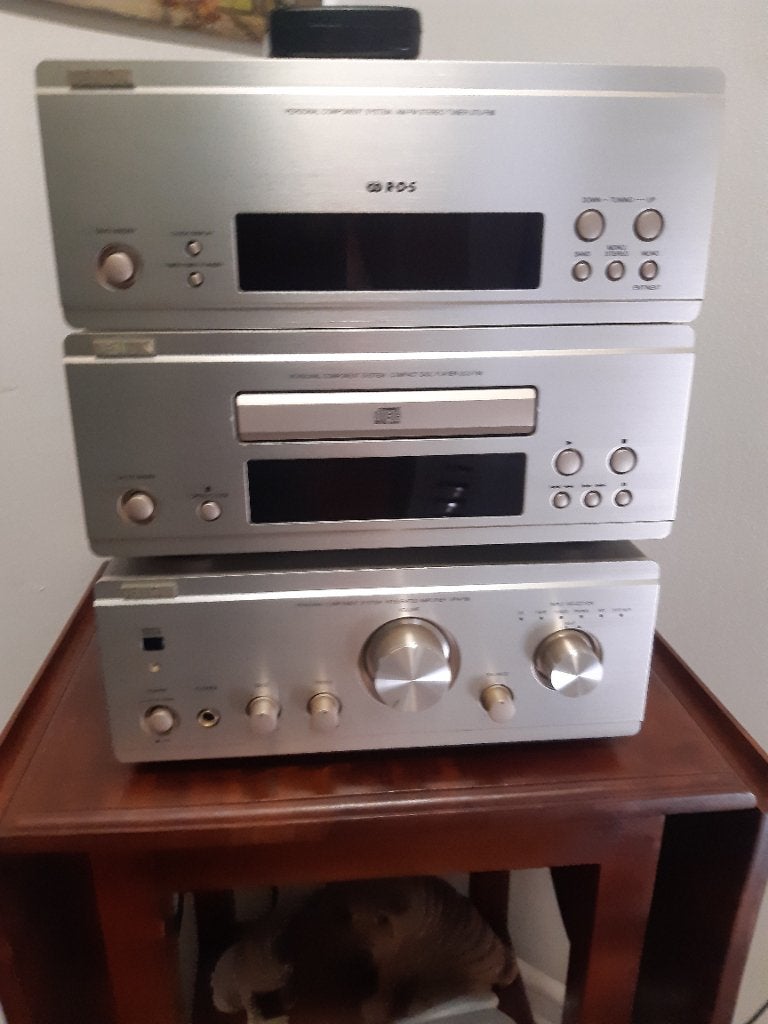 Denon f88 stereo set, Ophalen, Gebruikt, Denon, Losse componenten