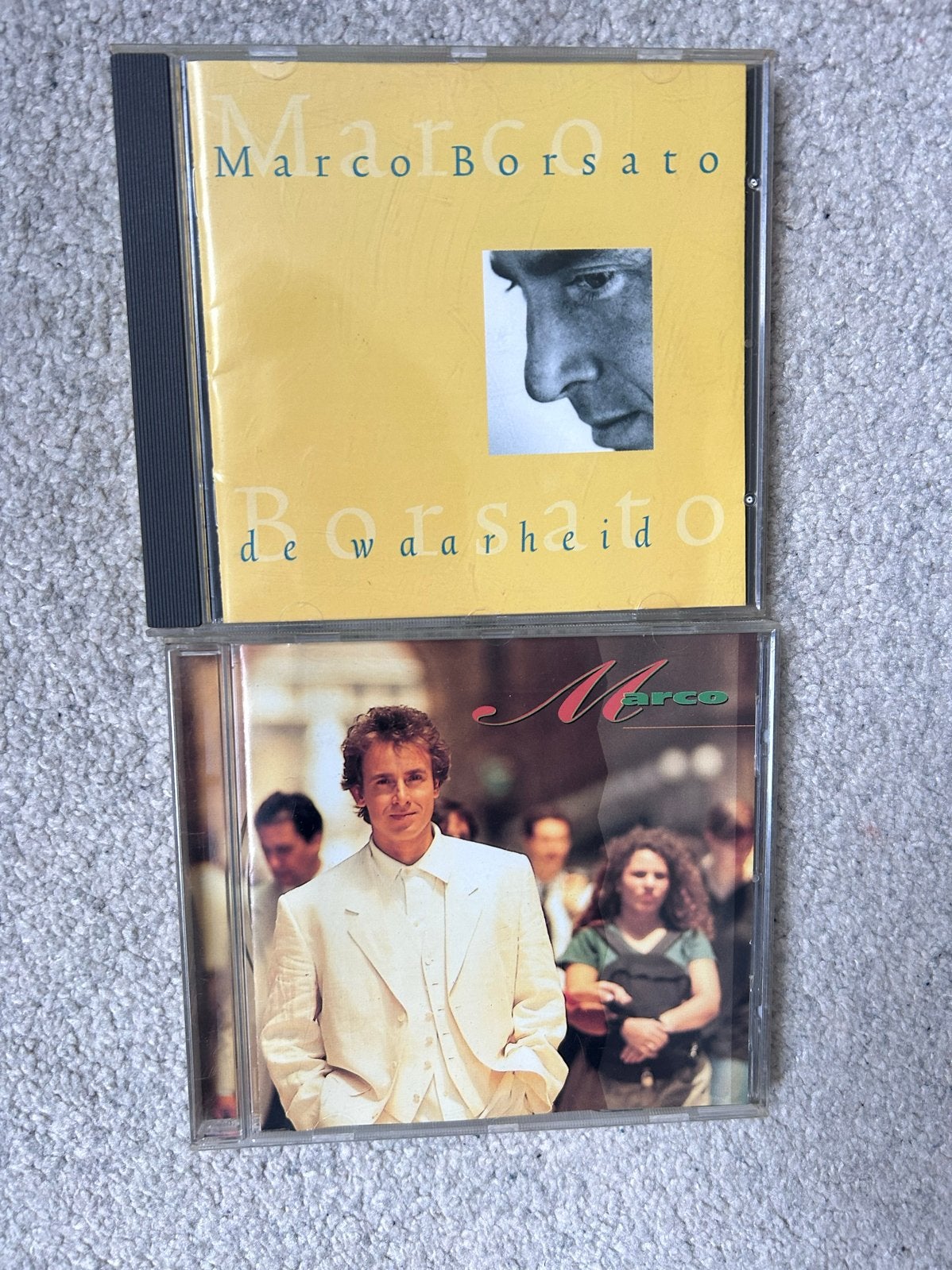 Marco Borsato CD's: De Waarheid & Marco, Ophalen of Verzenden, Zo goed als nieuw, Inclusief boekje, Pop