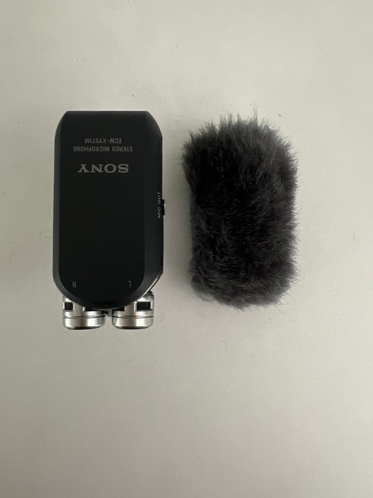 Sony ECM-XYST1M Stereo Microfoon met Windkap, Ophalen of Verzenden, Zo goed als nieuw