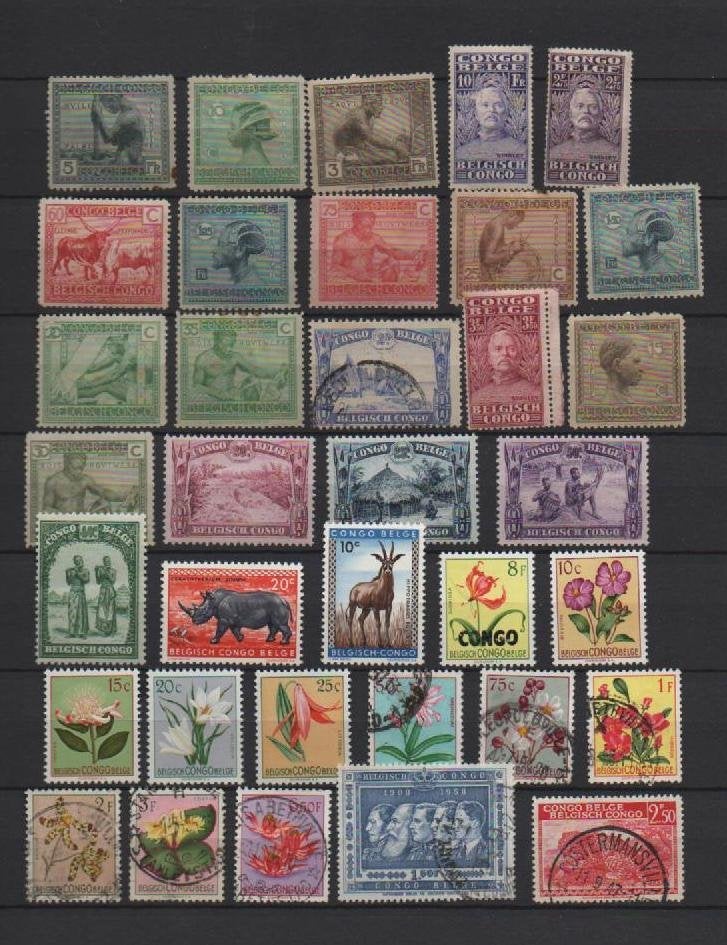 kavel belgisch congo, Postzegels en Munten, Ophalen of Verzenden