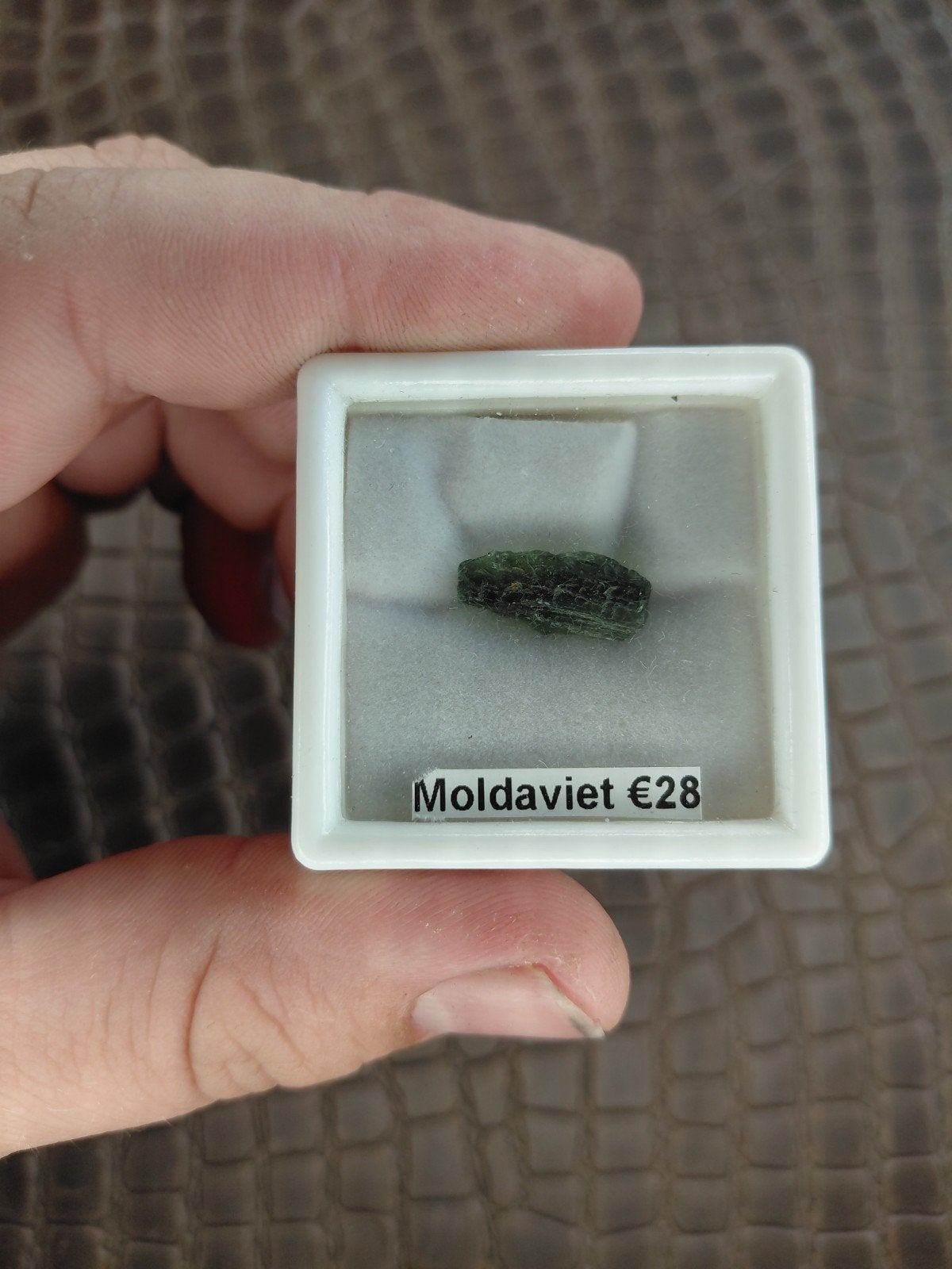 Langwerpige Natuurlijke Moldaviet, Verzenden, Nieuw