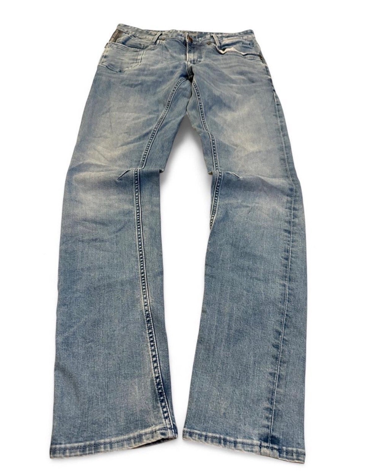 PME Legend Skymaster Jeans 32x34 Regular Fit Tapered Stretch, Ophalen of Verzenden, Zo goed als nieuw, Blauw, W32 (confectie 46) of kleiner