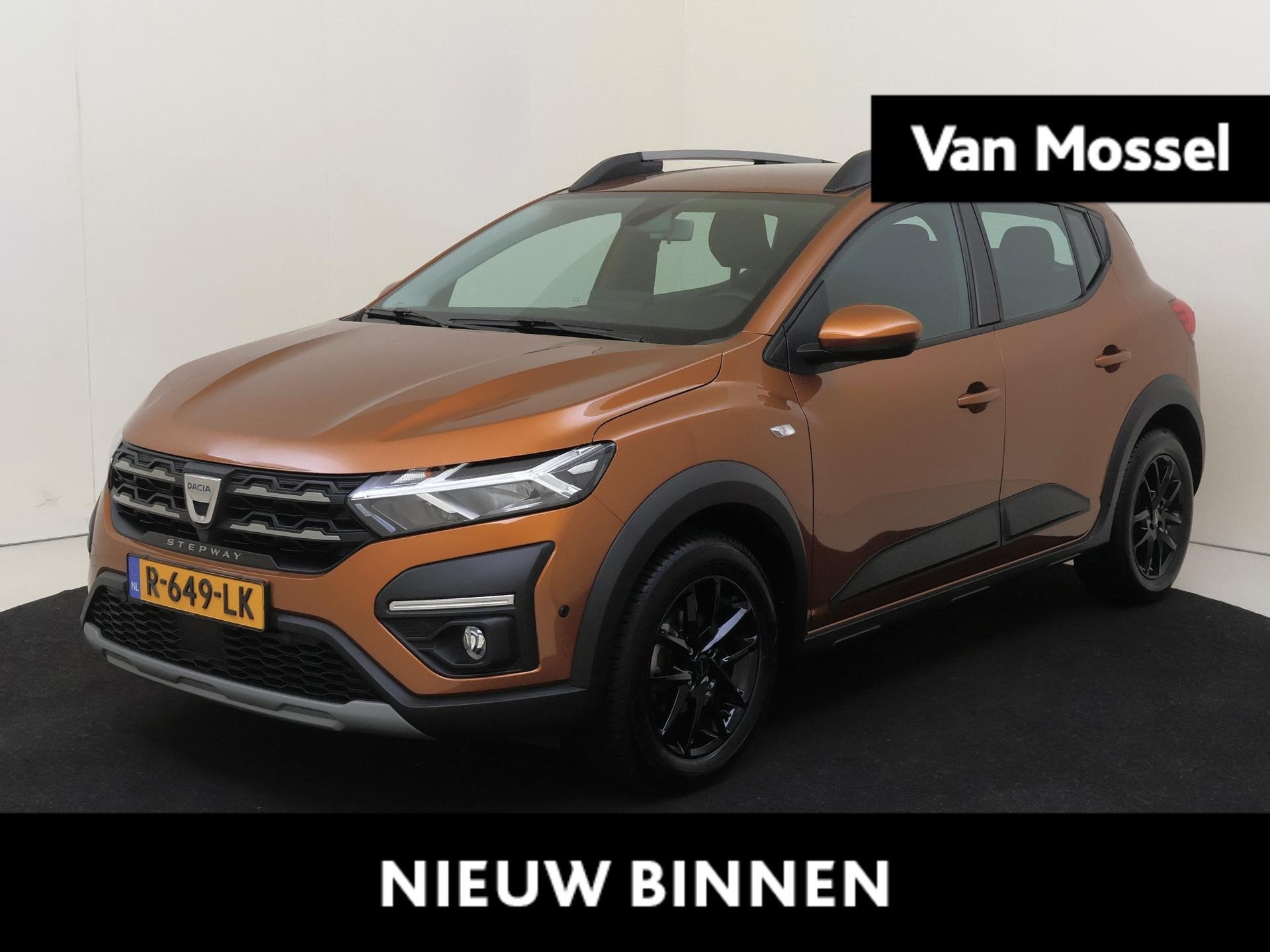 Dacia Sandero Stepway 1.0 TCe 100 Bi-Fuel Comfort | Camera, Auto's, Gebruikt, Euro 6, Overige kleuren, 610 kg
