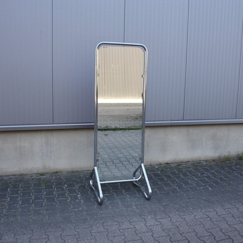 Vintage staande ( pas ) spiegel, Ophalen, Gebruikt, Onbekend, Onbekend