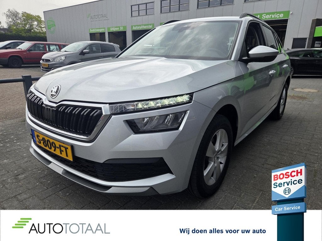 Skoda Kamiq 1.0 TSI Ambition, Stof, Gebruikt, LED verlichting, 610 kg