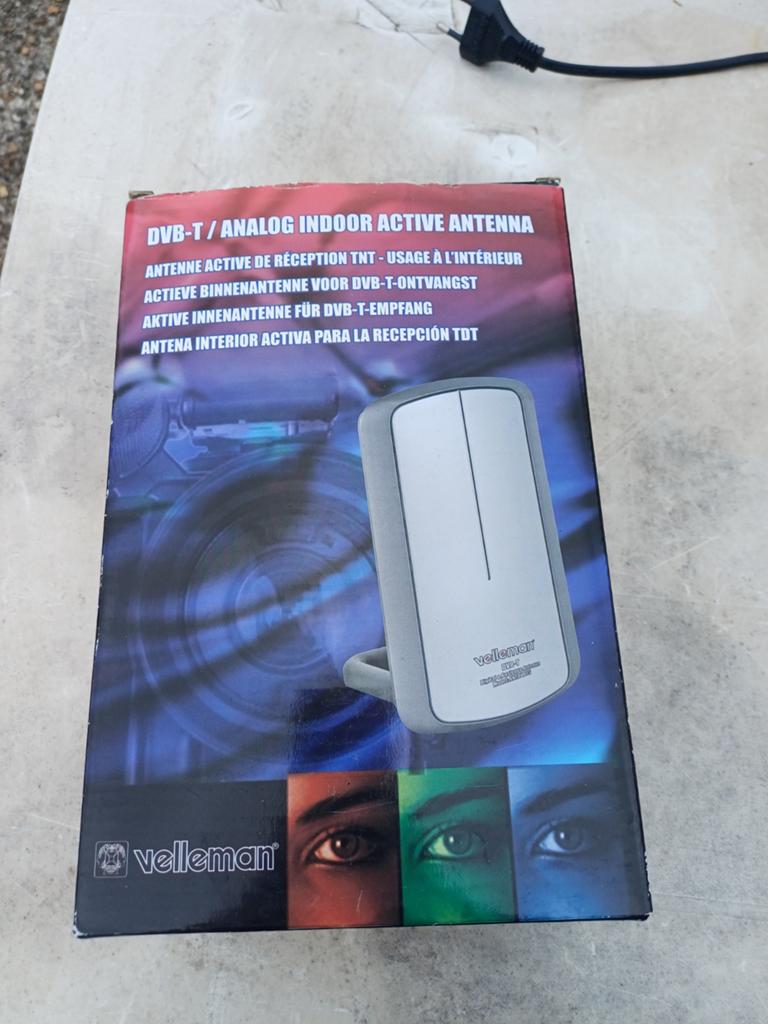 Velleman DVB-T / Analoge Binnenantenne - Nieuw in Doos, Ophalen of Verzenden, Nieuw, Antenne