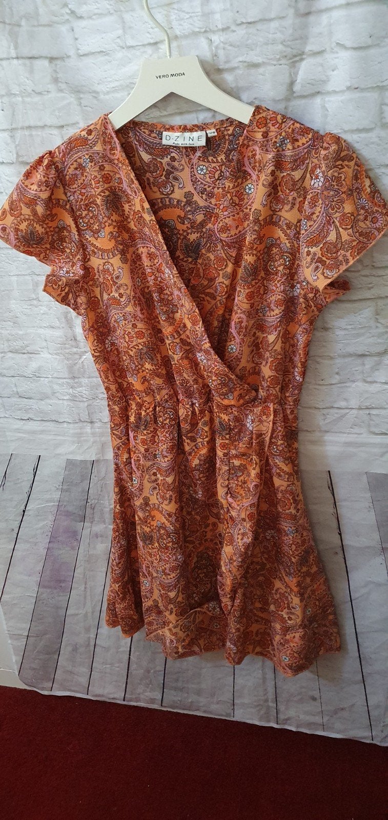 D-Zine overslagjurk met paisley print mt 164/170, Kinderen en Baby's, Ophalen of Verzenden, Nieuw
