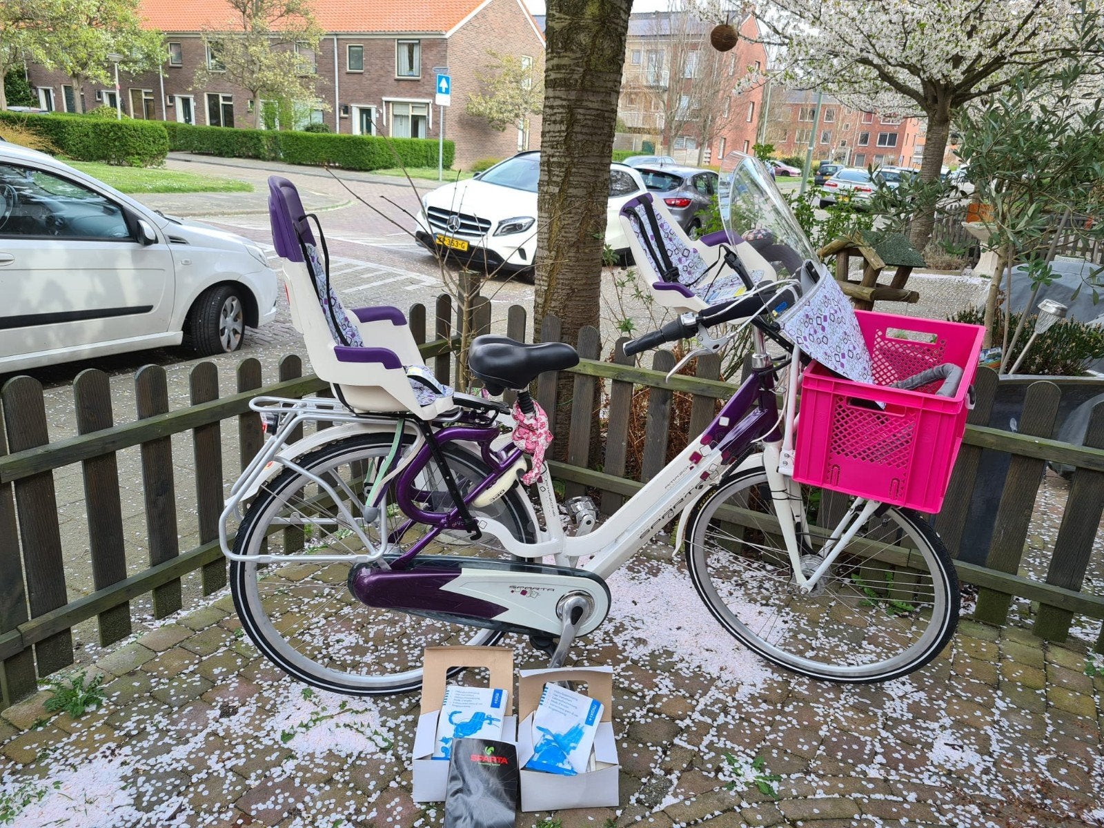 Damesfiets, Fietsen en Brommers, Fietsen | Dames | Damesfietsen, Ophalen of Verzenden, Gebruikt, Overige merken