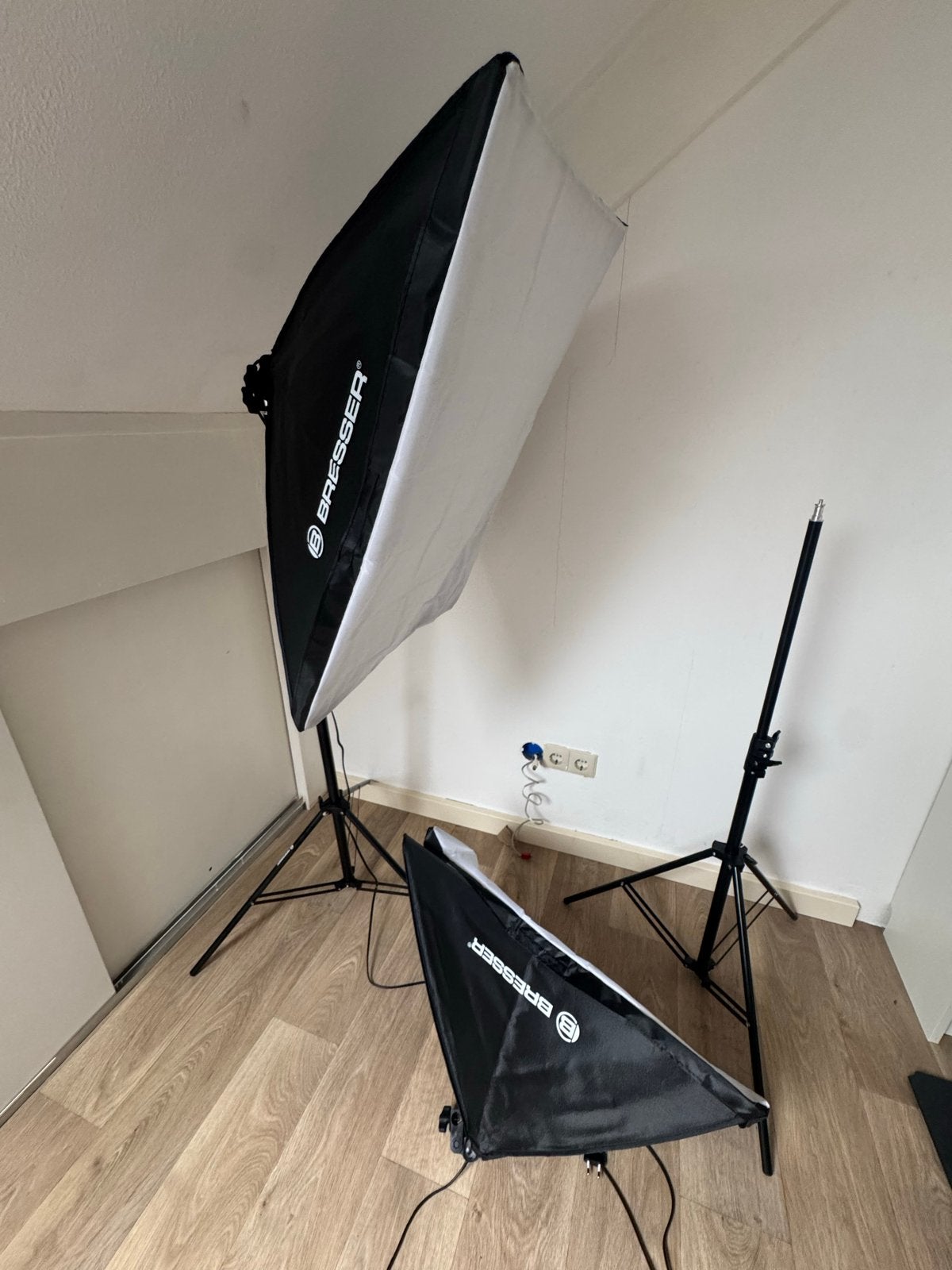 Bresser BR-225-B LED Daglicht Set - Complete fotostudio set, Audio, Tv en Foto, Complete fotostudio, Bresser, Ophalen of Verzenden