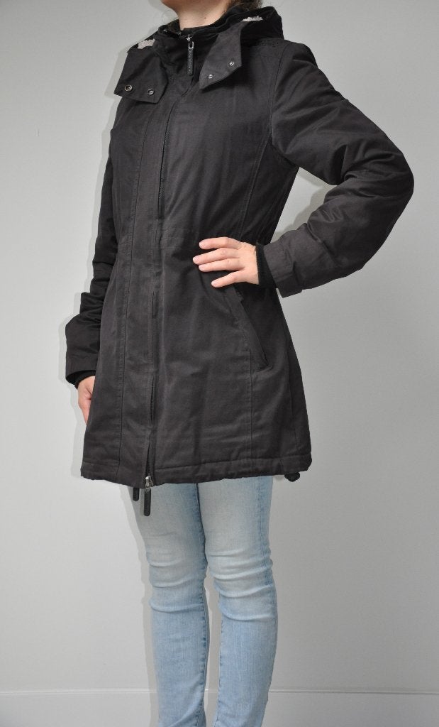 superdry jas s, jas 36, parka s, 36, winterjas dames s, Superdry, Zwart, Nieuw, Ophalen of Verzenden