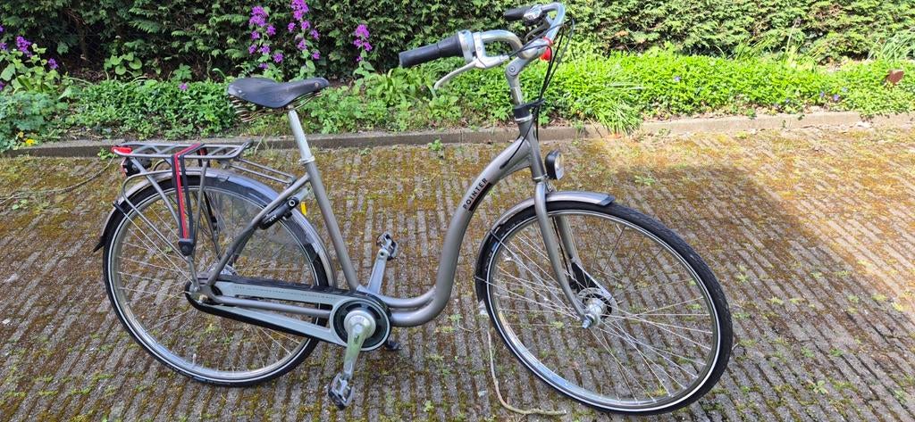 Pointer lage instap fiets, Ophalen