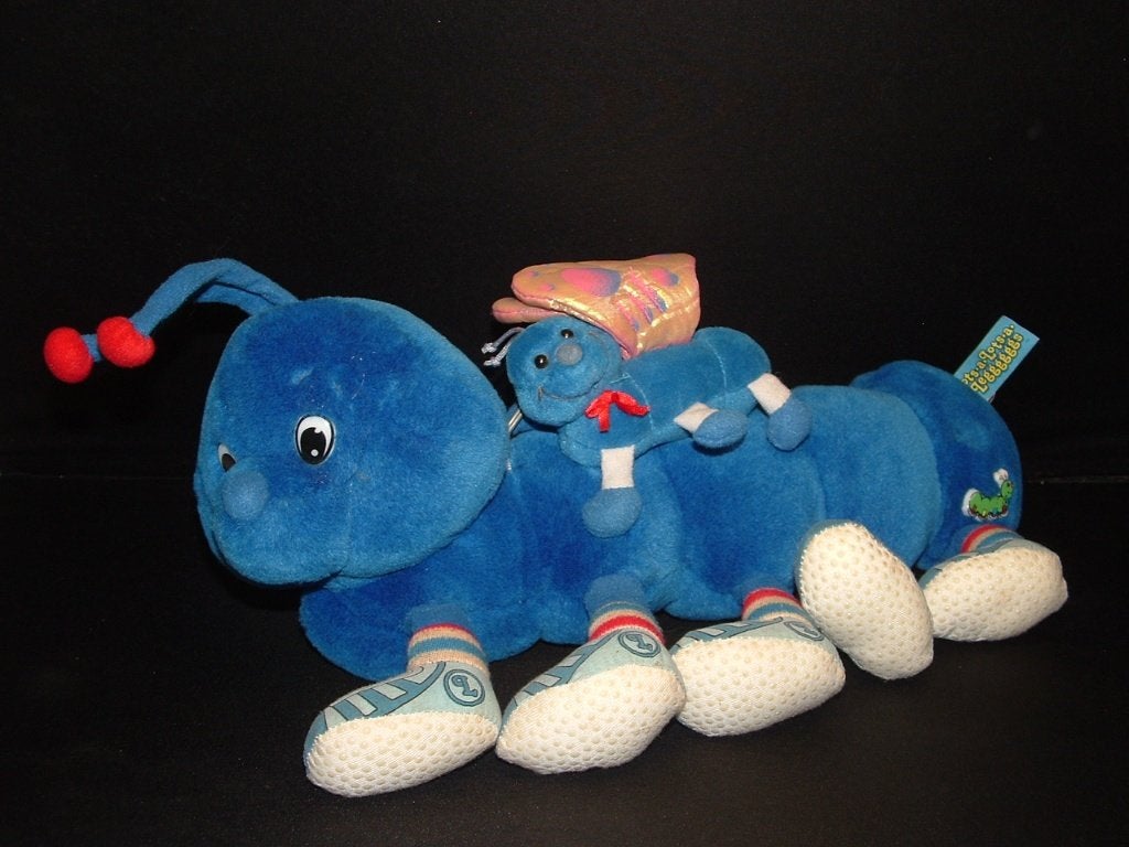 LOTS A LEGGS RUPS PLUCHE VELOURS BLAUW MET, Ophalen of Verzenden, Nieuw, Overige typen