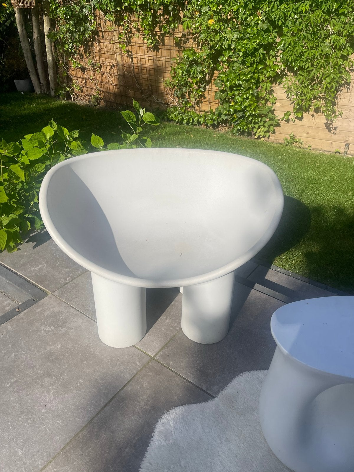 4x Driade Roly Poly Stoel Wit - Design Klassieker, Huis en Inrichting, Stoelen, Ophalen, Kunststof, Gebruikt, Wit