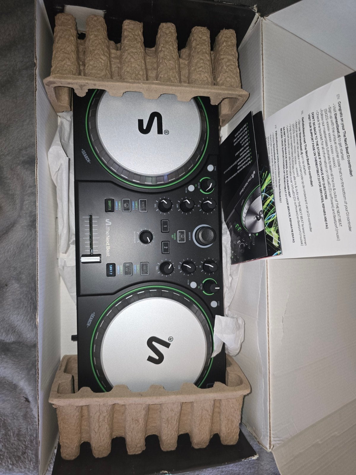 The Next Beat DJ-controller - Zo goed als nieuw, Ophalen of Verzenden, Zo goed als nieuw, Dj-set, Overige merken