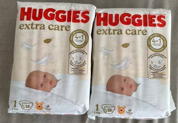 Huggies luiers maat 1 (2-5 kg) - 84 stuks, Ophalen, Nieuw