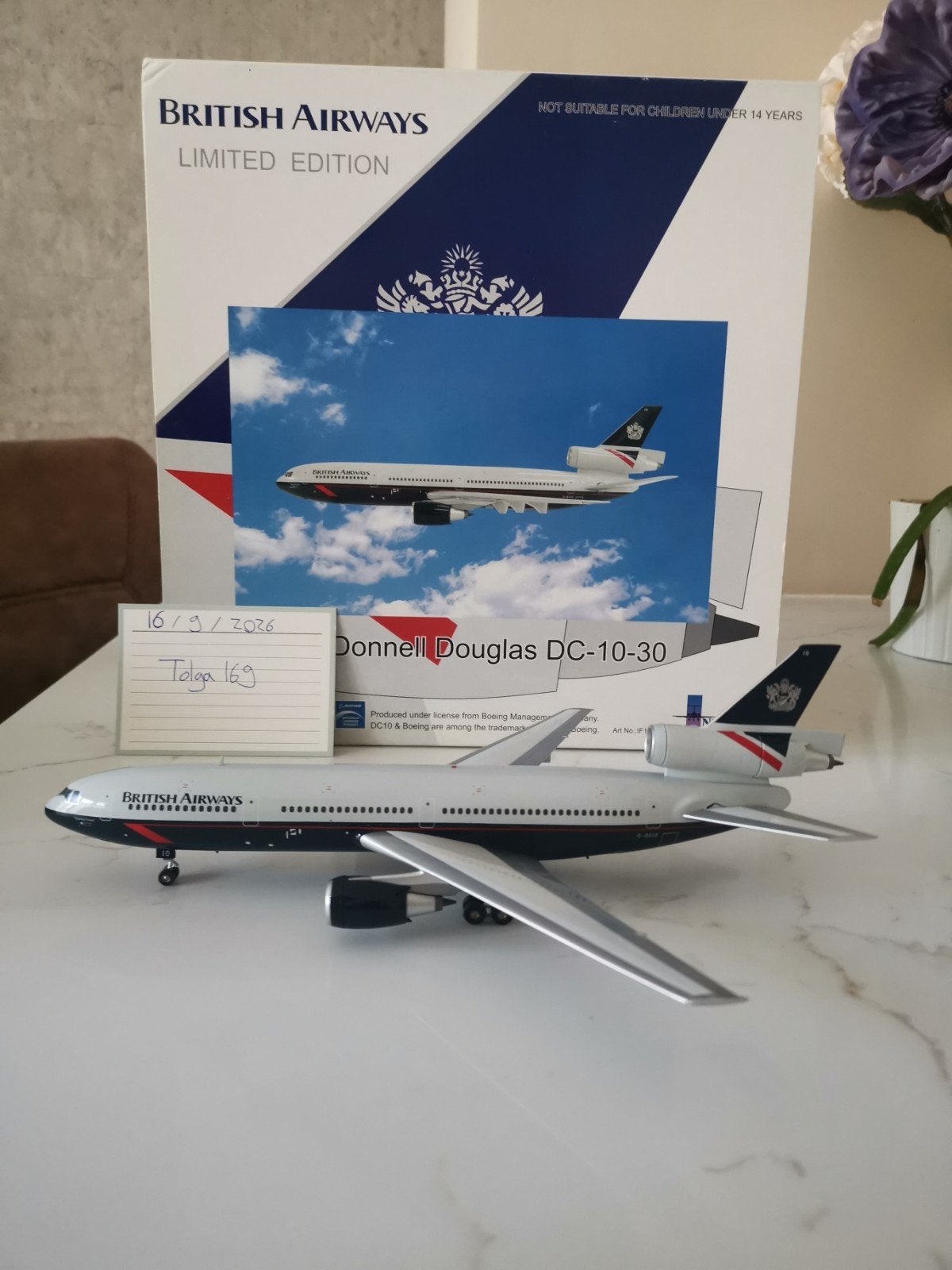 British Airways DC-10-30 inflight200 1:200 IF103001 G-DCIO, Hobby en Vrije tijd, Overige merken, 1:200 of kleiner, Nieuw, Ophalen of Verzenden