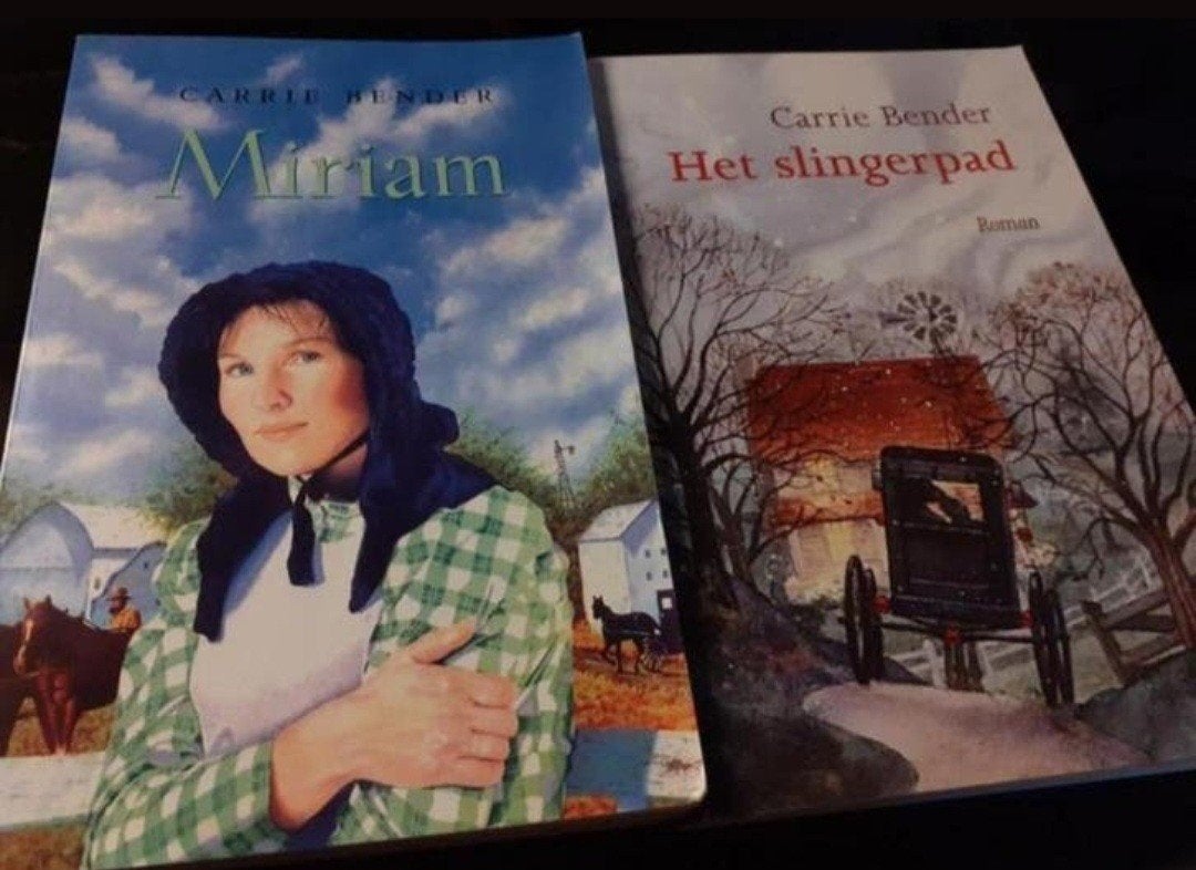 Carrie Bender - Miriam & Het slingerpad (2 boeken), Ophalen of Verzenden, Gelezen, Carrie Bender, Nederland