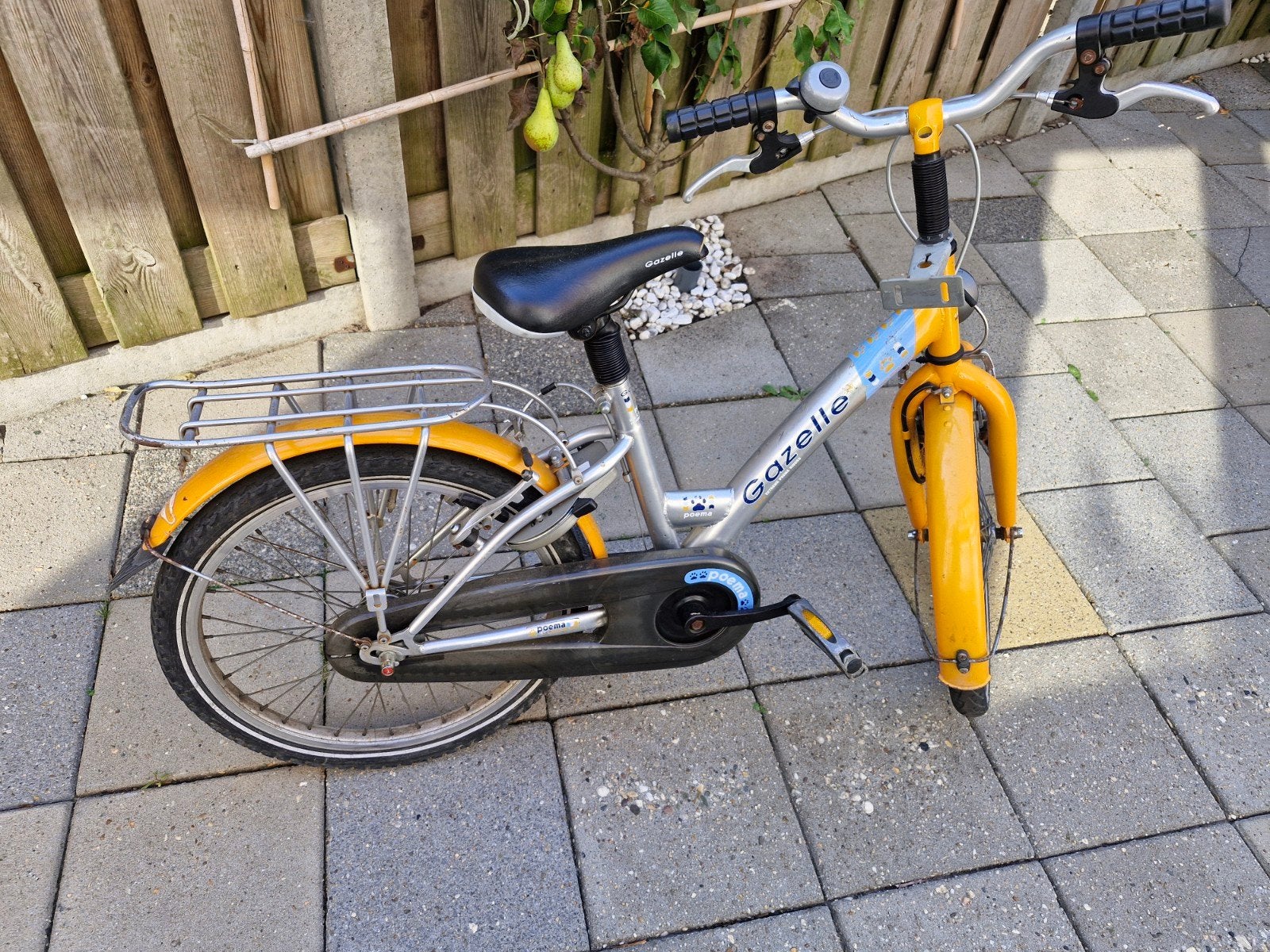 kinderfiets te koop met niewe banden en remmen, Ophalen, Gebruikt, 80 kg of meer