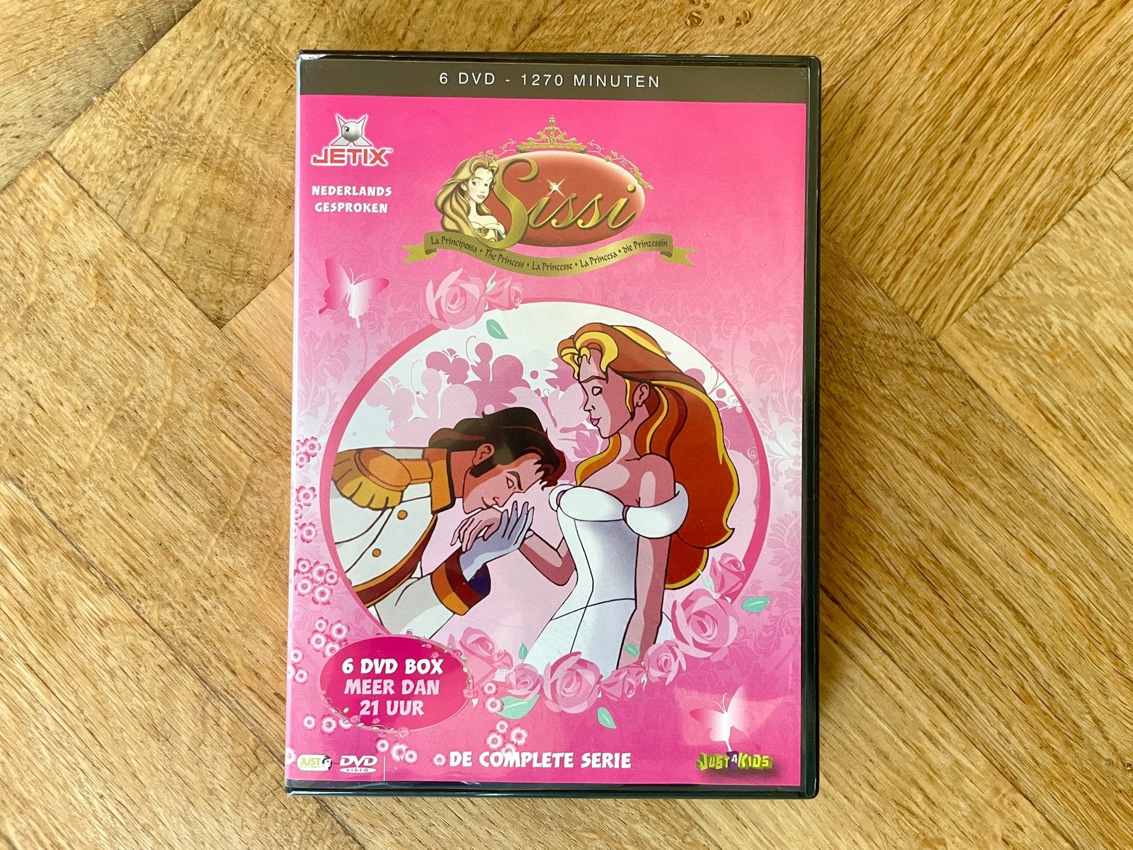 Jetix: Prinses Sissi - Complete serie 6 DVD Boxset (met NL), Europees, Tekenfilm, Alle leeftijden, Zo goed als nieuw