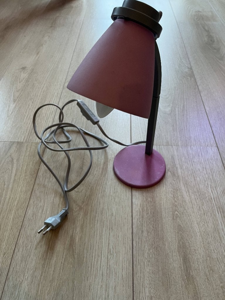 Roze bureaulamp Massive, Huis en Inrichting, Roze, Ophalen of Verzenden, Gebruikt, Bureaulamp