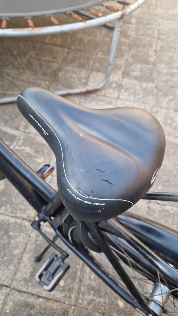Gebruikte transportfiets met roest en beschadigingen, Fietsen en Brommers, Fietsen | Heren | Herenfietsen, Ophalen