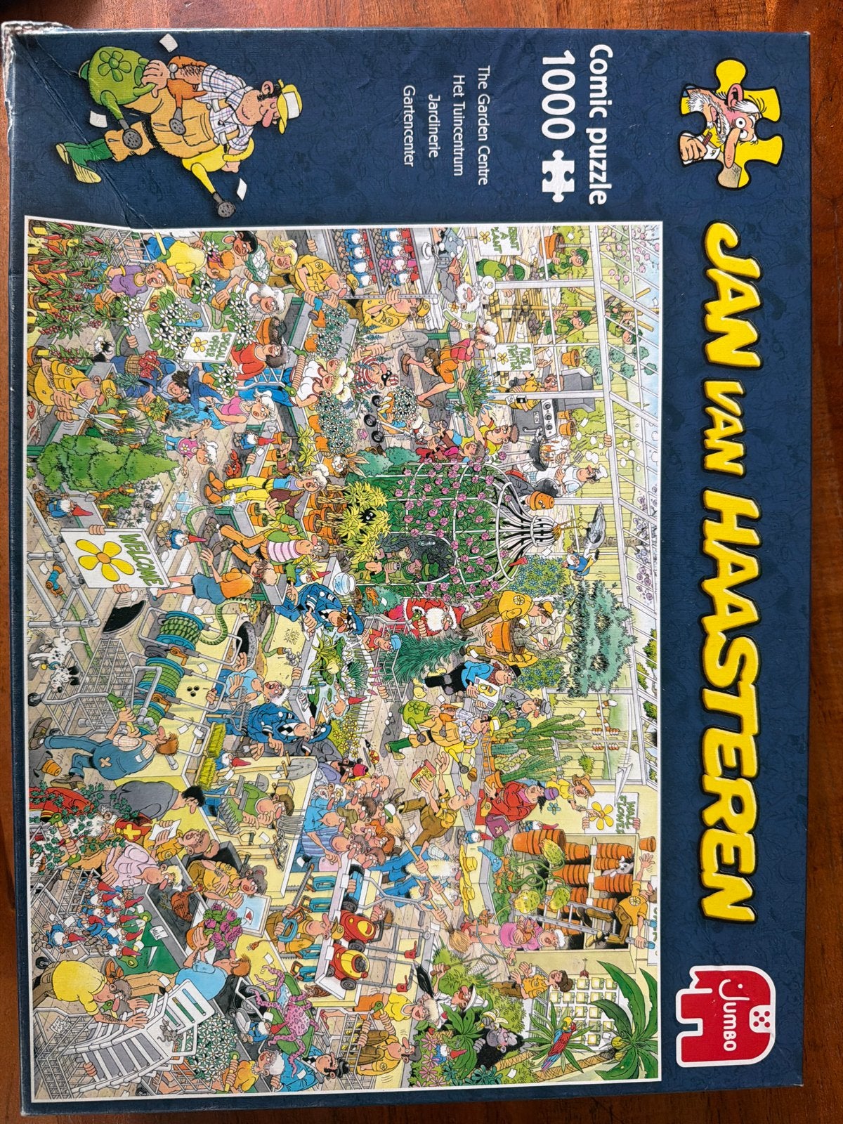 Jan van Haasteren - Het Tuincentrum - 1000 stukjes, Ophalen, 500 t/m 1500 stukjes, Gebruikt, Legpuzzel