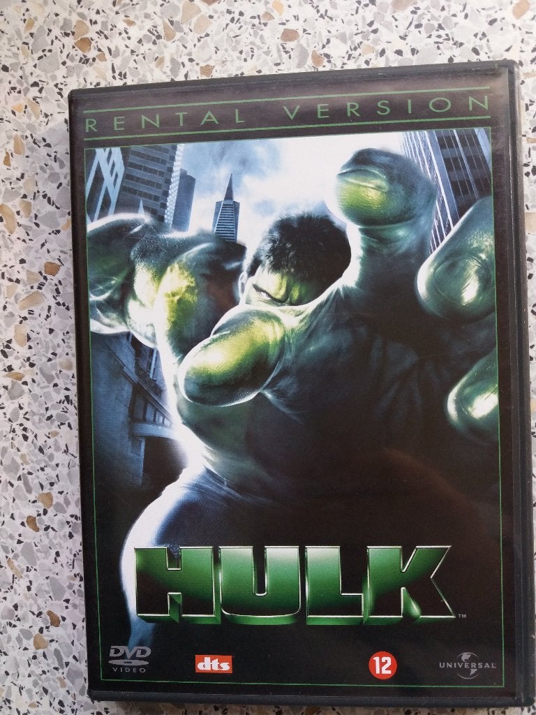 De actie film "Hulk"., Vanaf 12 jaar, Ophalen of Verzenden, Zo goed als nieuw, Actie