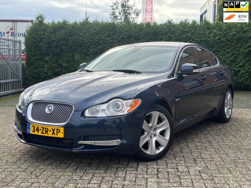 Jaguar XF 3.0 V6 Premium Luxury, Nap, Apk, Airco, Leer, Keyl, Automaat, 238 pk, Achterwielaandrijving, Gebruikt